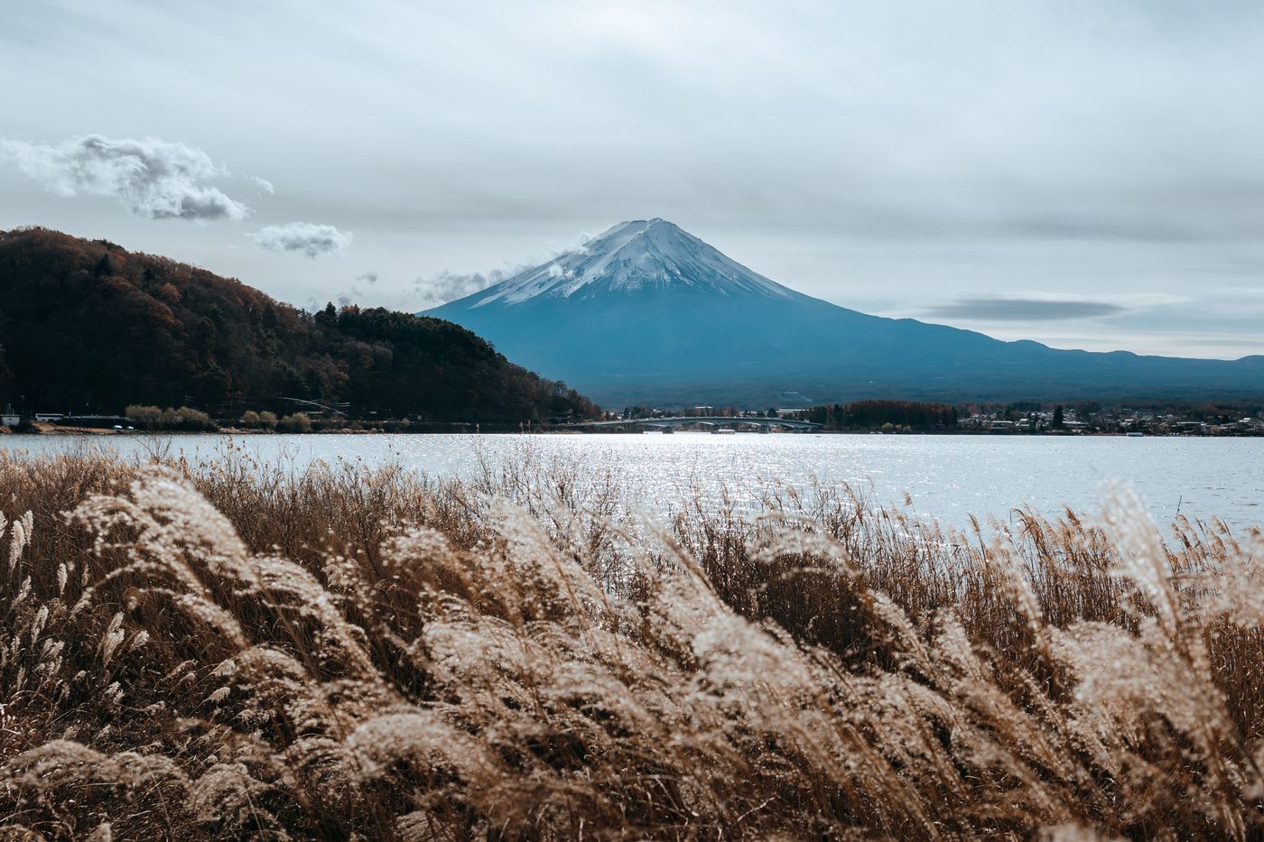 Fuji dari tepi tasik