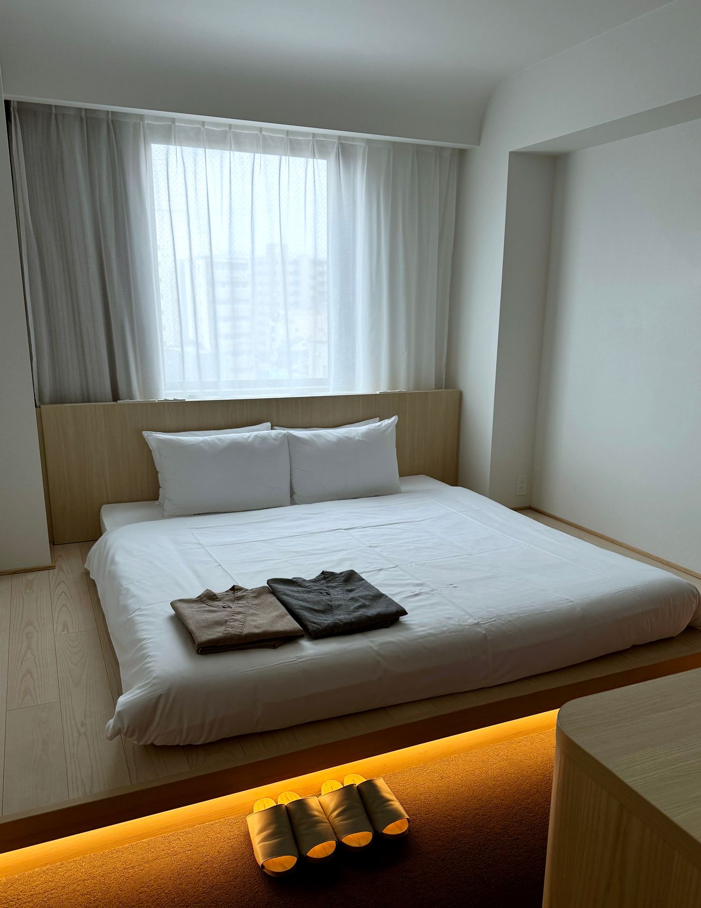 Bilik di Kanazawa. Foto suasana, bukan cadangan hotel atau jaminan kemudahan.